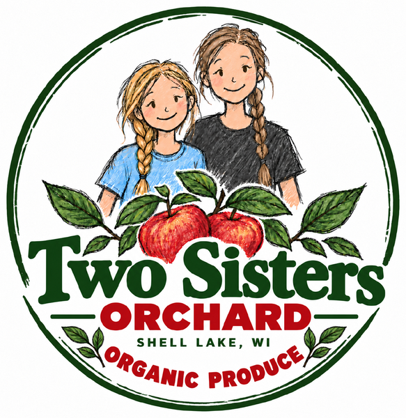 Approved Two Sisters Orchard round logo